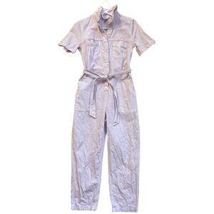 Old Navy Women’s Pink Denim Jumpsuit Sz Small